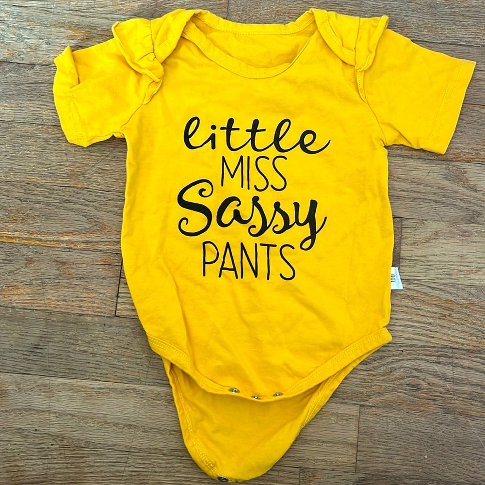 Baby onesie.
